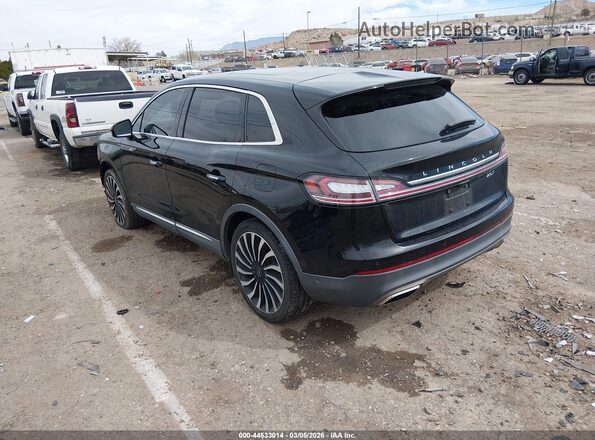 2LMPJ7J94KBL18657 2019 LINCOLN NAUTILUS Black Задня ліва чверть