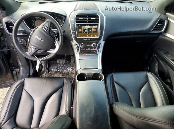 2LMPJ8JR6JBL41300 2018 LINCOLN MKX Charcoal Dashboard view