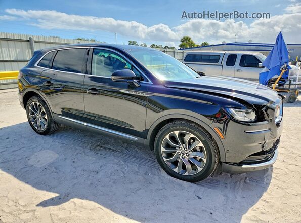 2LMPJ8K90NBL13402 2022 LINCOLN NAUTILUS Black Przód prawy