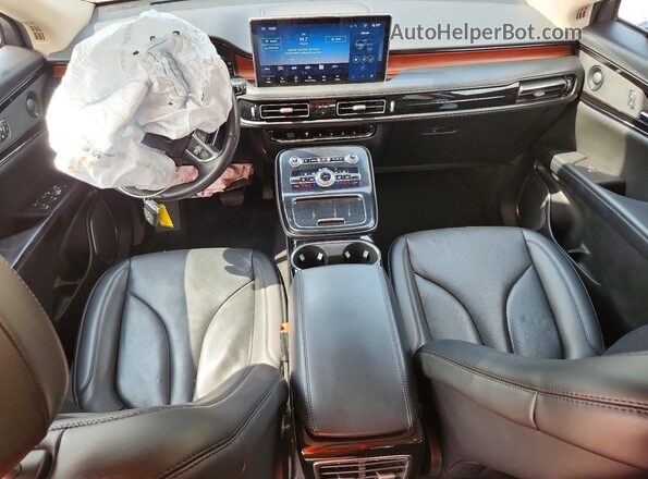 2LMPJ8K90NBL13402 2022 LINCOLN NAUTILUS Black Widok deski rozdzielczej