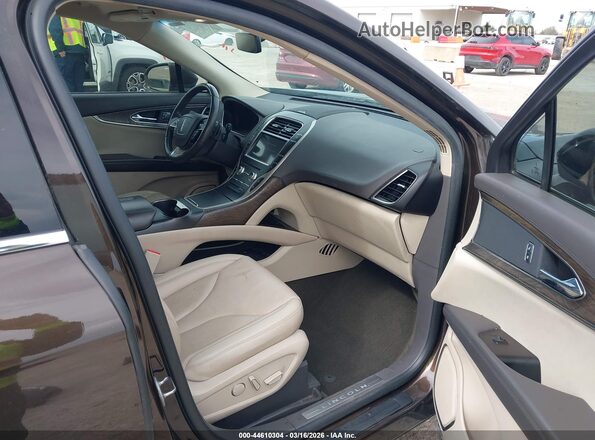 2LMPJ8K94KBL31395 2019 LINCOLN NAUTILUS Коричневый Вид салона спереди