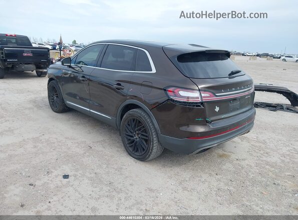 2LMPJ8K94KBL31395 2019 LINCOLN NAUTILUS Коричневый Задняя левая четверть