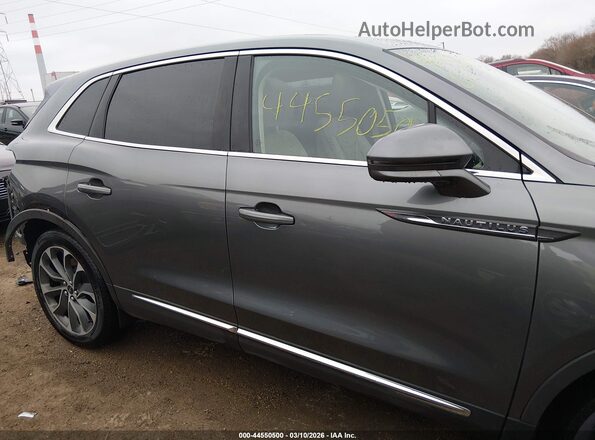2LMPJ8K97PBL20592 2023 LINCOLN NAUTILUS Gray სალონის 360-გრადუსიანი ხედი