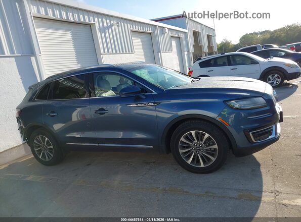 2LMPJ8K98KBL28404 2019 LINCOLN NAUTILUS Blue Панорамний вид салону 360°