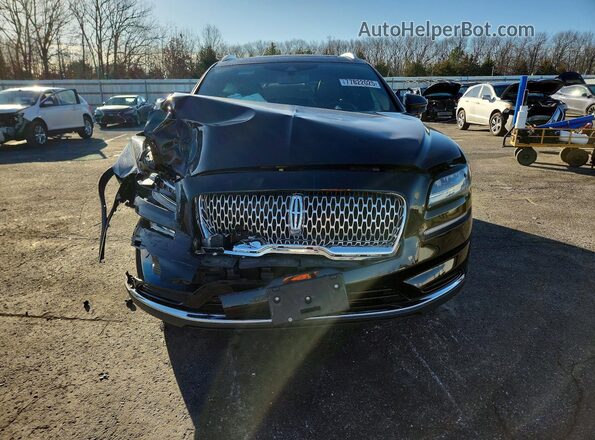 2LMPJ8K98MBL14411 2021 LINCOLN NAUTILUS Black წინა ხედი