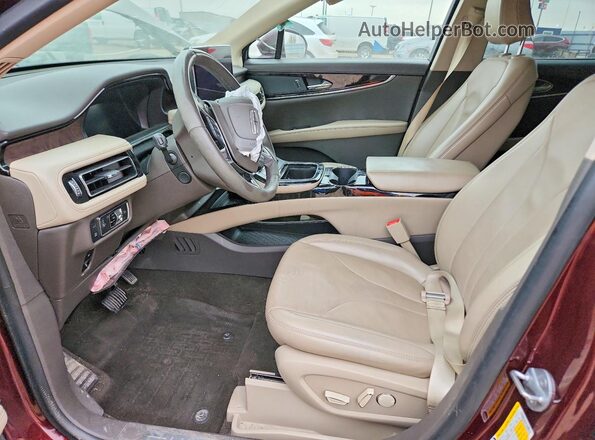 2LMPJ8K9XNBL02309 2022 LINCOLN NAUTILUS Brown Widok wnętrza z przodu