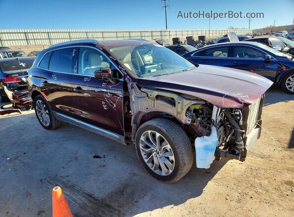2LMPJ8KP4PBL22685 2023 LINCOLN NAUTILUS Burgundy Front right