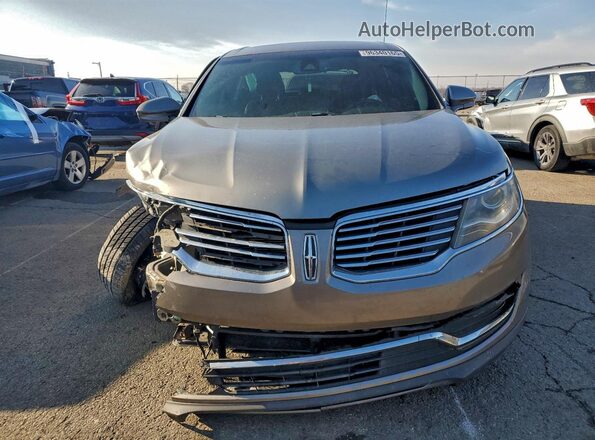 2LMPJ8KR0HBL28664 2017 LINCOLN MKX Gray Widok z przodu