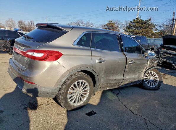 2LMPJ8KR0HBL28664 2017 LINCOLN MKX Gray Tył prawy