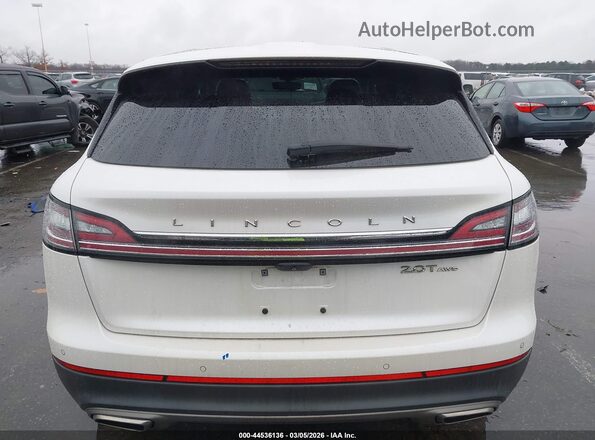 2LMPJ8L95KBL16838 2019 LINCOLN NAUTILUS Белый 