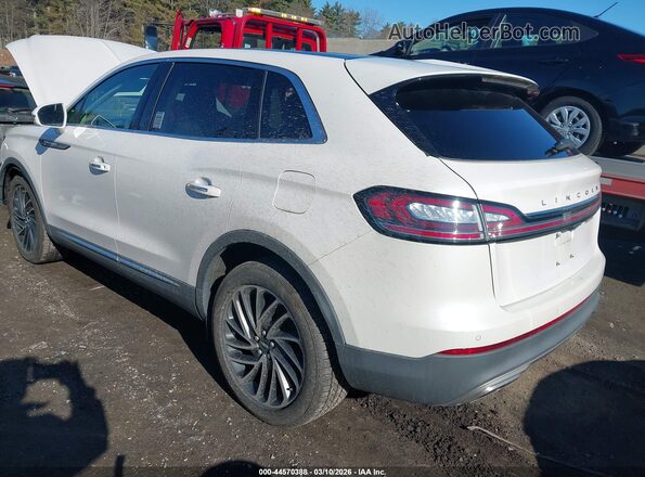 2LMPJ8L9XKBL64982 2019 LINCOLN NAUTILUS White Rear left