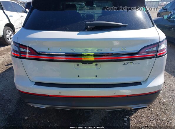 2LMPJ8LP2KBL31375 2019 LINCOLN NAUTILUS White 