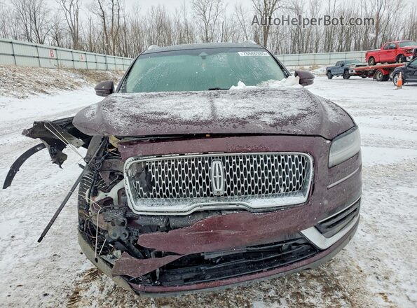 2LMPJ8LP5KBL47117 2019 LINCOLN NAUTILUS Maroon 