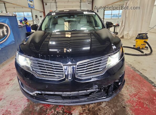 2LMPJ8LP9JBL14636 2018 LINCOLN MKX Черный Вид спереди