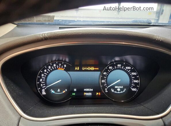 2LMPJ8LP9JBL14636 2018 LINCOLN MKX Черный Вид щитка приборов