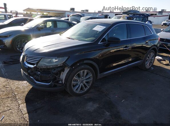 2LMPJ8LPXHBL15045 2017 LINCOLN MKX Black Front left