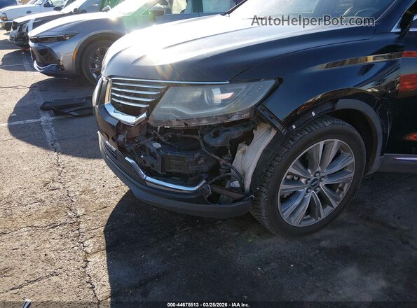 2LMPJ8LPXHBL15045 2017 LINCOLN MKX Black Front view