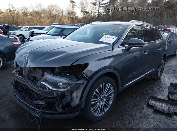 2LMPJ8LR2JBL13801 2018 LINCOLN MKX Gray Front left