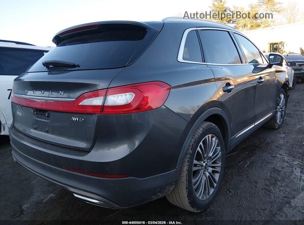 2LMPJ8LR2JBL13801 2018 LINCOLN MKX Gray Rear right