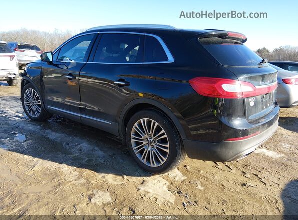 2LMPJ8LRXHBL53263 2017 LINCOLN MKX Black Rear left