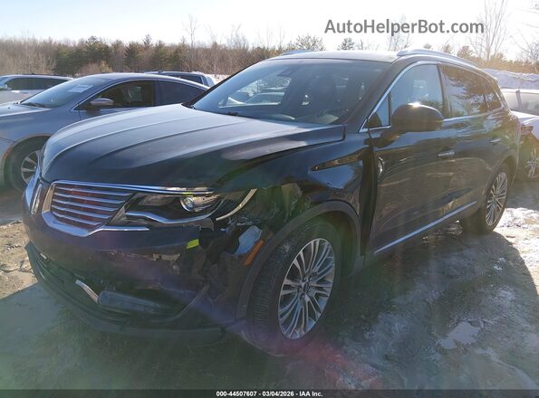 2LMPJ8LRXHBL53263 2017 LINCOLN MKX Black Front view