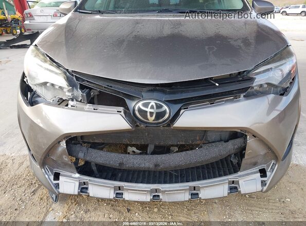 2T1BURHE0HC779757 2017 TOYOTA LL Желто-коричневый Вид спереди