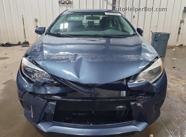 2T1BURHE1GC698815 2016 TOYOTA LL Blue Widok z przodu