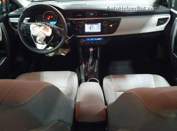 2T1BURHE1GC698815 2016 TOYOTA LL Blue Widok deski rozdzielczej