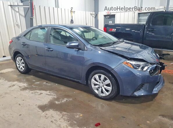 2T1BURHE1GC698815 2016 TOYOTA LL Blue Przód prawy