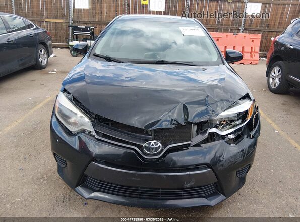 2T1BURHE1GC726550 2016 TOYOTA LL Black წინა ხედი