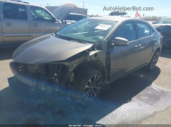 2T1BURHE1HC772803 2017 TOYOTA LL Gray Передня ліва чверть
