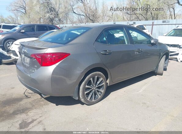 2T1BURHE1HC772803 2017 TOYOTA LL Gray Задня права чверть