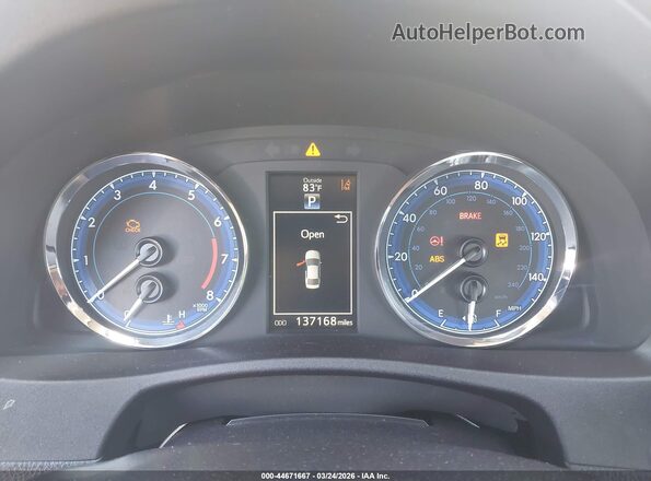 2T1BURHE1HC772803 2017 TOYOTA LL Gray Вид задніх сидінь