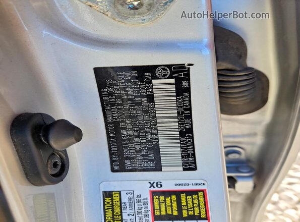 2T1BURHE1KC169289 2019 TOYOTA LL Silver 