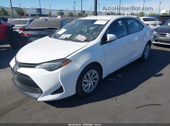 2T1BURHE2JC123615 2018 TOYOTA LL White Передня ліва чверть