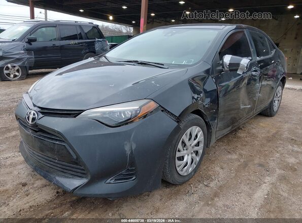 2T1BURHE2JC996085 2018 TOYOTA LL Black Առջևի ձախ երեք քառորդ տեսարան