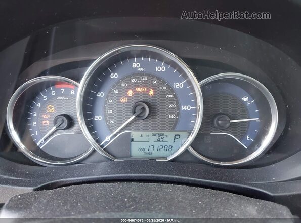 2T1BURHE3GC554814 2016 TOYOTA LL White Вид задніх сидінь