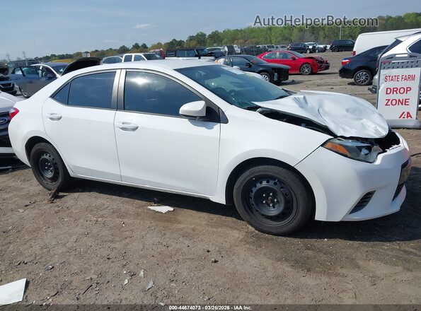 2T1BURHE3GC554814 2016 TOYOTA LL White Вид задньої частини салону