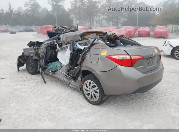 2T1BURHE4JC110090 2018 TOYOTA LL Gray Tył lewy