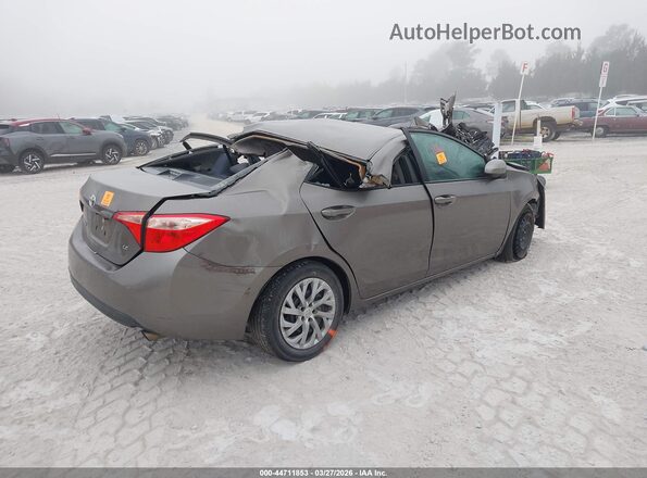 2T1BURHE4JC110090 2018 TOYOTA LL Gray Tył prawy