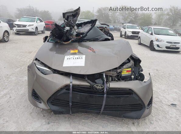 2T1BURHE4JC110090 2018 TOYOTA LL Gray Widok deski rozdzielczej