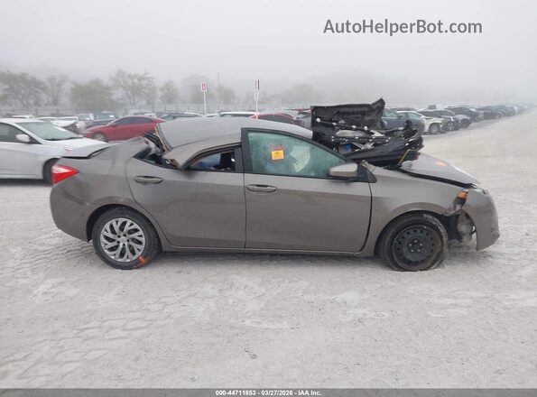 2T1BURHE4JC110090 2018 TOYOTA LL Gray Widok zestawu wskaźników