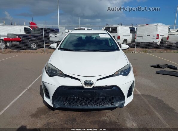 2T1BURHE6HC805939 2017 TOYOTA LL White Vista del cuadro de instrumentos