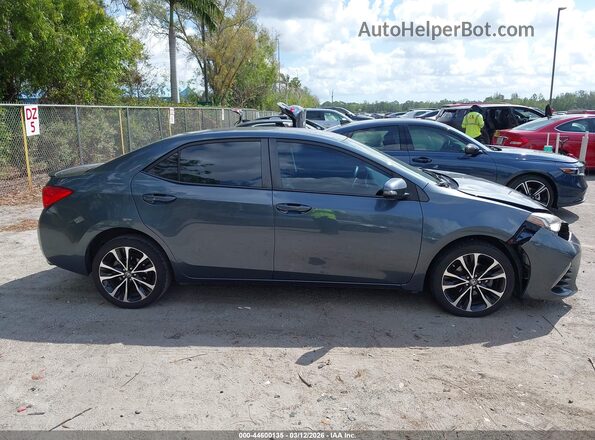 2T1BURHE6HC922081 2017 TOYOTA LL Серый Вид задней части салона
