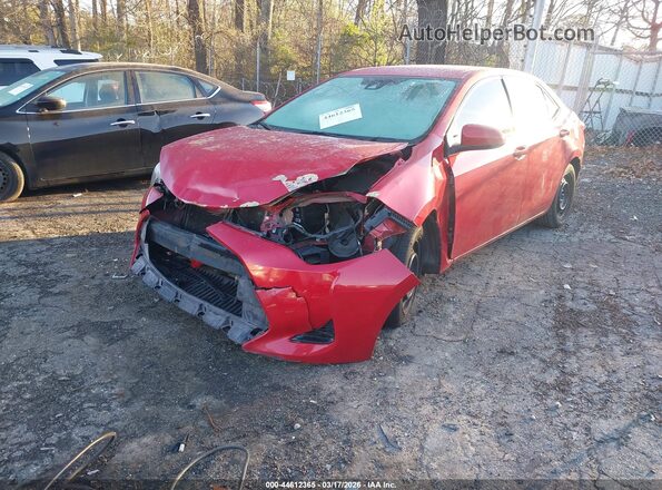 2T1BURHE7HC817632 2017 TOYOTA LL Красный Передняя левая четверть