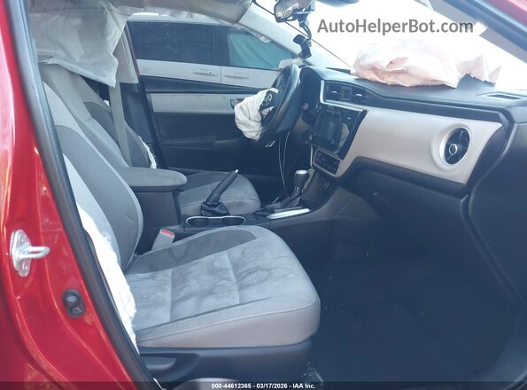 2T1BURHE7HC817632 2017 TOYOTA LL Красный Вид салона спереди