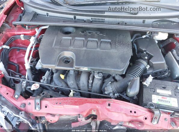 2T1BURHE7HC817632 2017 TOYOTA LL Красный Вид сзади