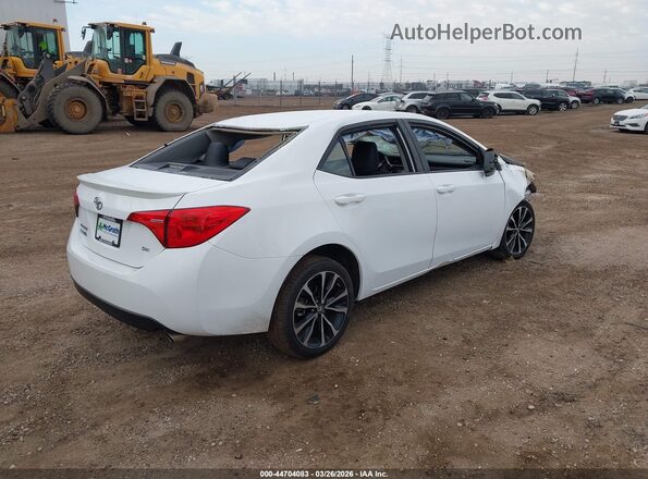 2T1BURHE7HC894789 2017 TOYOTA LL White Задня права чверть
