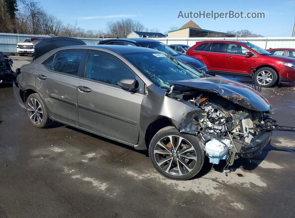 2T1BURHE7JC071799 2018 TOYOTA LL Gray Przód prawy
