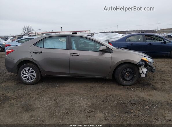 2T1BURHE8KC229438 2019 TOYOTA LL Коричневый Вид щитка приборов
